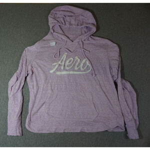 Aeropostale Juniors hoodie Sz XL Lilac
